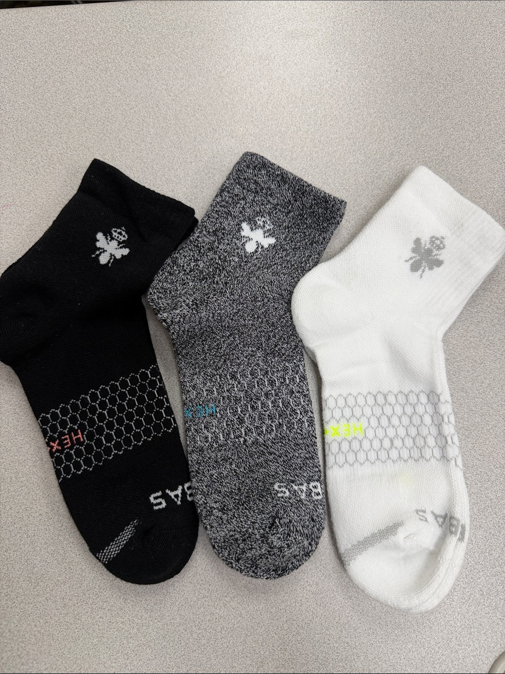 Bombas Men's All Sport Quarter Sock 3 pk